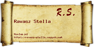 Ravasz Stella névjegykártya